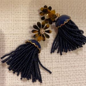 J crew tassel earrings
